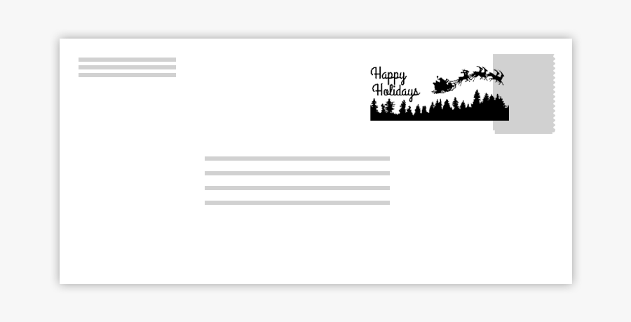 Postmarks Usps Holiday News - North Pole Postmark 2018, Transparent Clipart