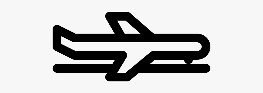 Clipart Airplane Stamp - Aircraft On Ground Icon, Transparent Clipart