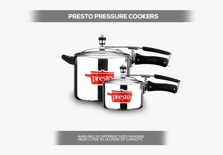 Transparent Pressure Cooker Clipart - Nepali Pressure Cooker Presto, Transparent Clipart