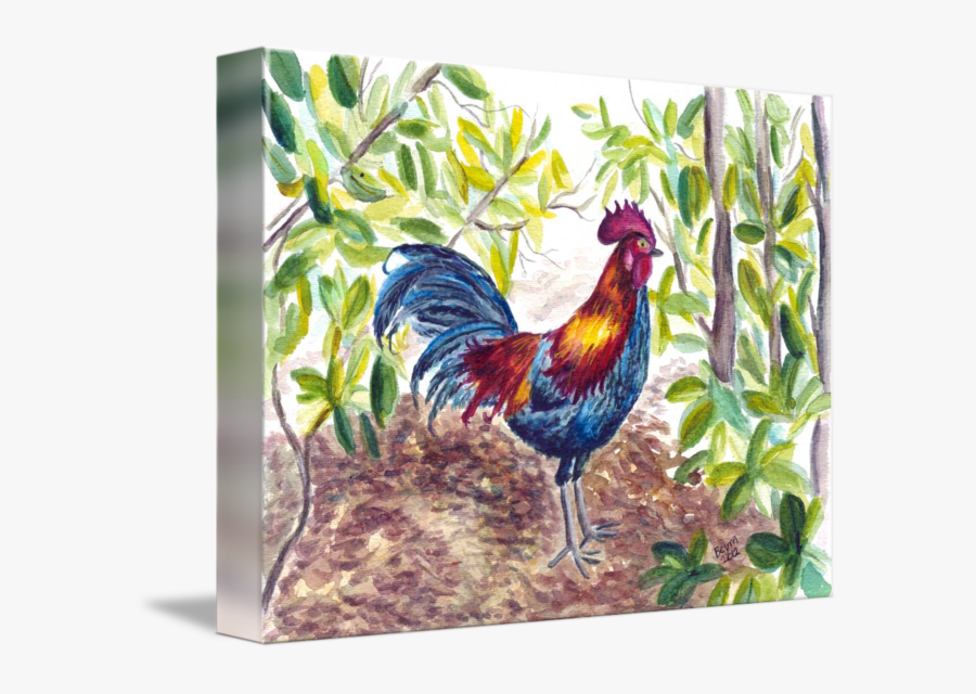 Clip Art Key West Roosters - Rooster, Transparent Clipart
