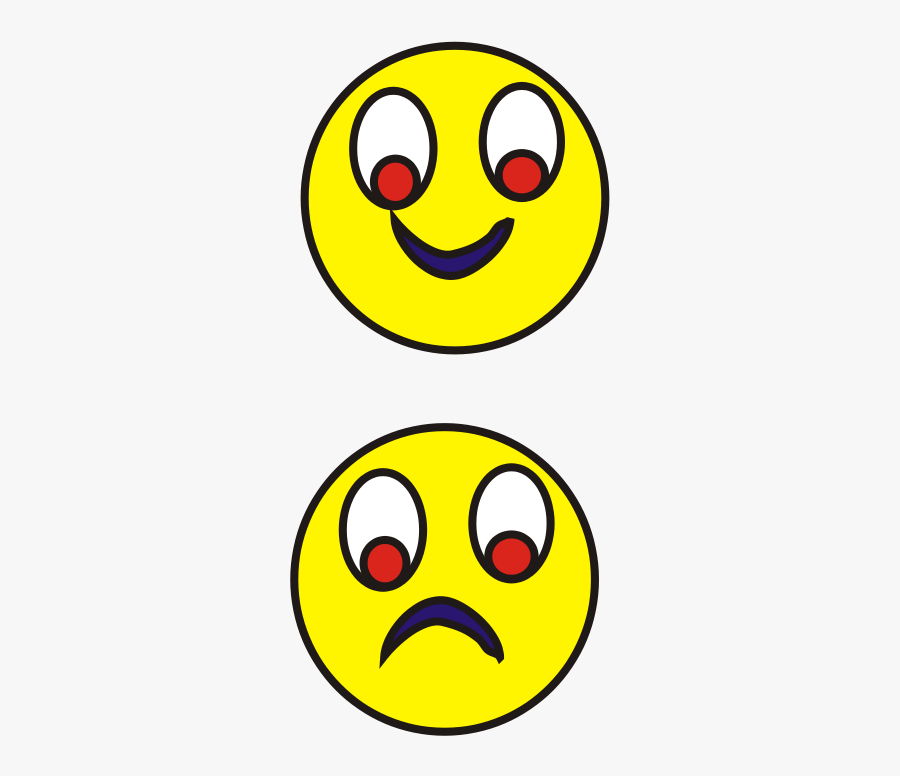 Happy Sad - Happy And Sad Clipart, Transparent Clipart