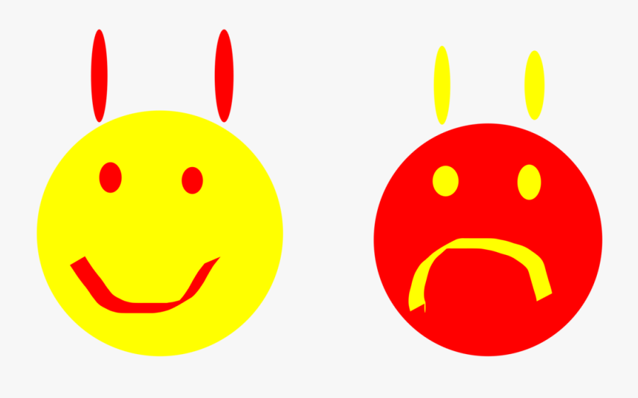 Emoticon,smiley,yellow - Happy To Sad Png, Transparent Clipart