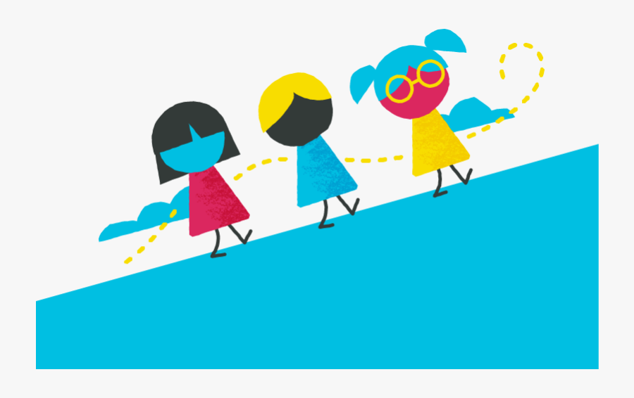 Live & Breathe Learners Walking Students Kids Khan - Illustration, Transparent Clipart