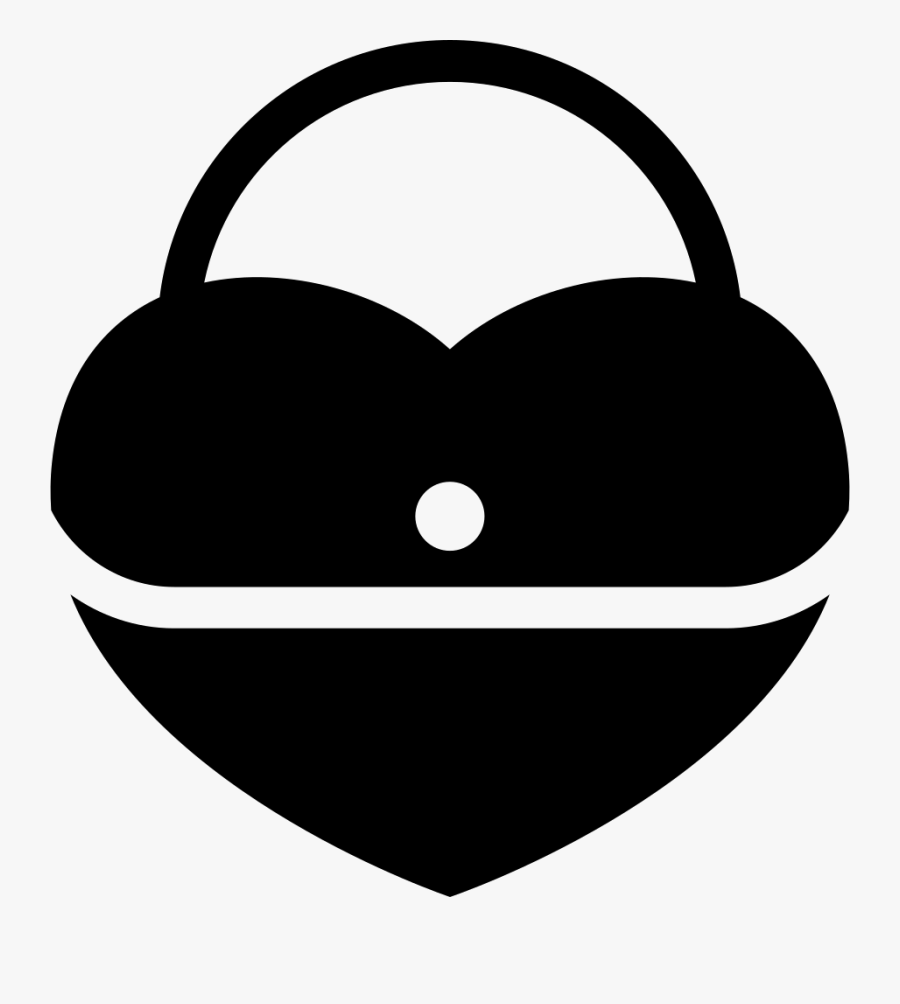 Heart Hand Bag Comments, Transparent Clipart