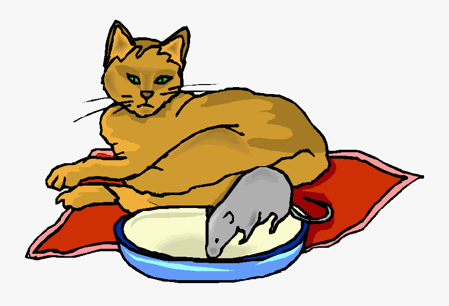 Rat And Cat Png - Cat And Rat Clipart, Transparent Clipart