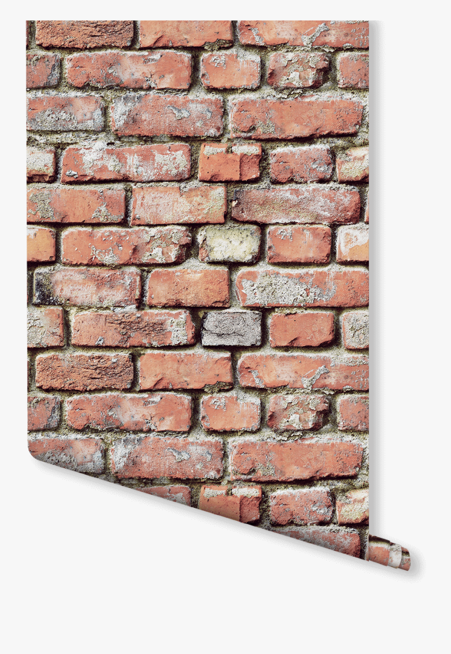 Rough Brick Wall Paper, Transparent Clipart