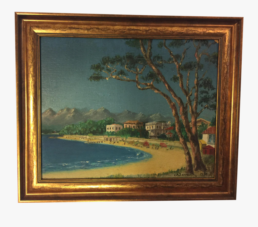 Clip Art Coastline Tabletop - Picture Frame, Transparent Clipart