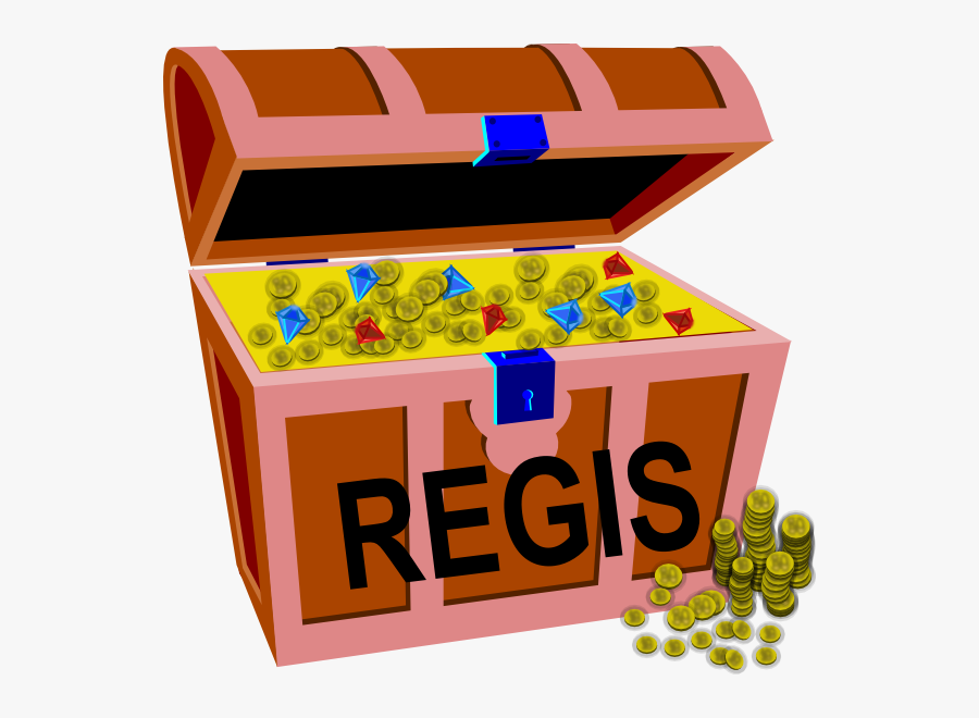 Transparent Online Auction Clipart - Treasure Chest Clip Art, Transparent Clipart