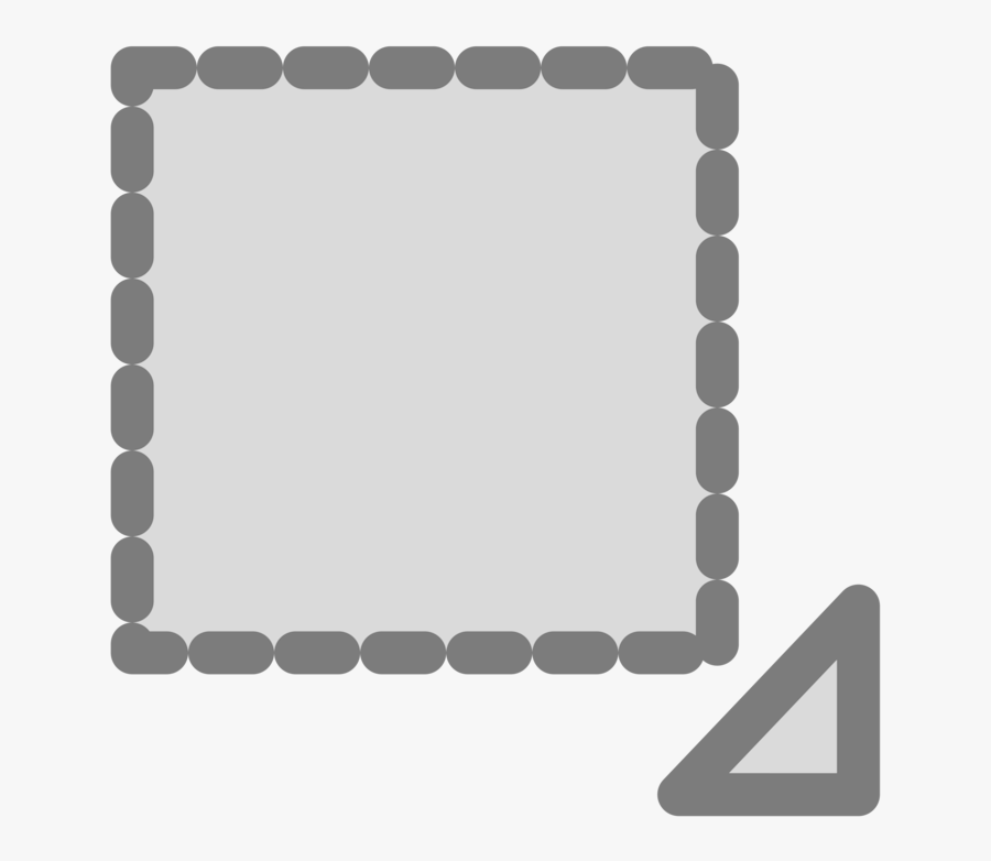 Picture Frame,square,angle - Portable Network Graphics, Transparent Clipart