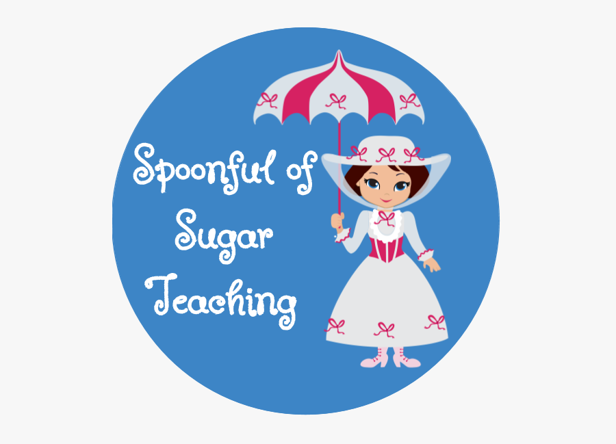 Spoonful Of Sugar Teaching - Cartoon, Transparent Clipart