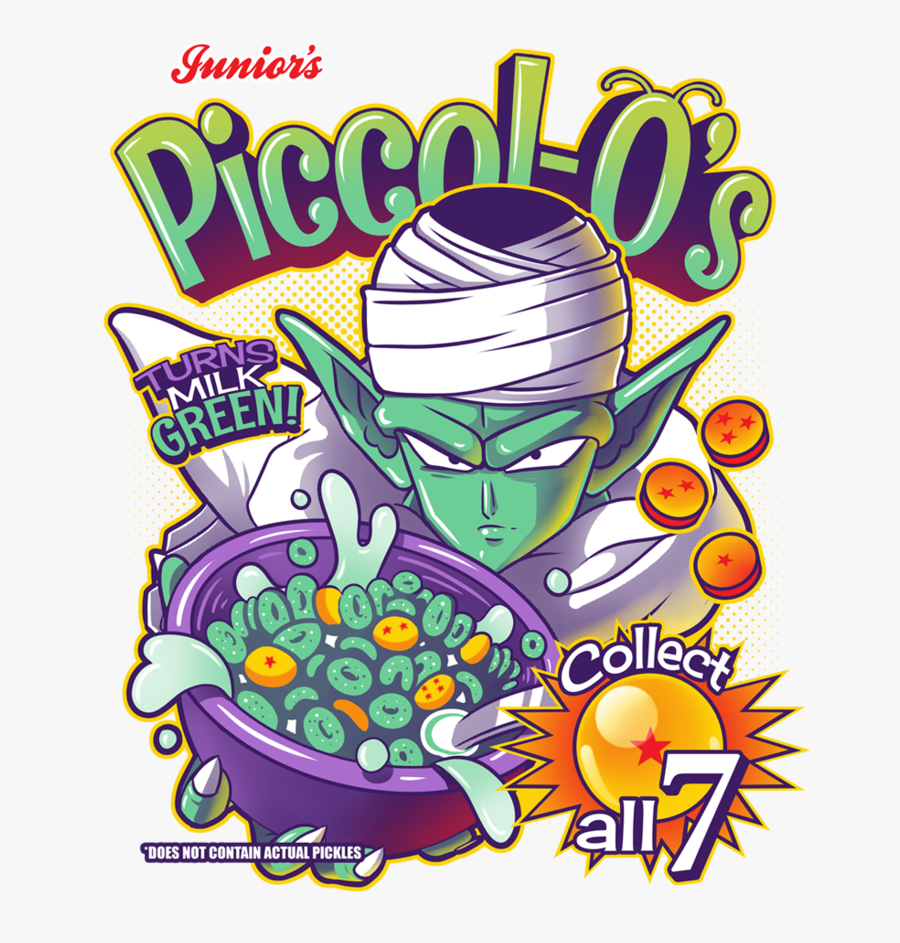 Teefury Has A New Pop Culture, Geeky, Or Nerdy T Shirt - Piccol O's, Transparent Clipart