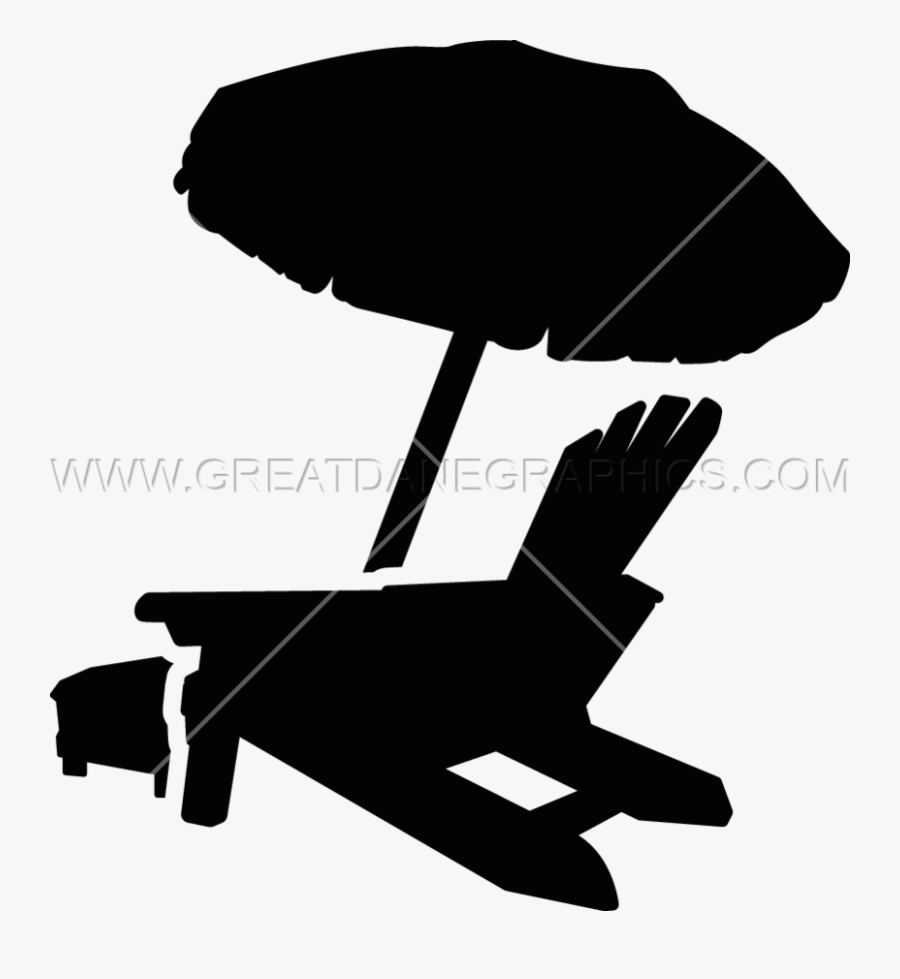 Silhouette Chair Clip Art - Illustration, Transparent Clipart
