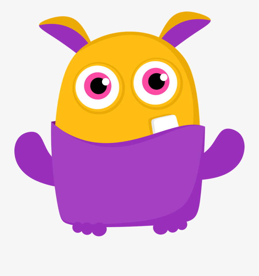 Dibujos De Monstruos Infantiles, Transparent Clipart