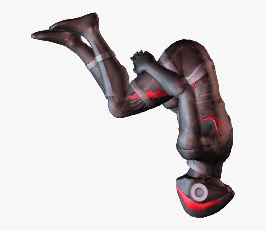 [fbx] Ninja Basic - Ninja Backflip, Transparent Clipart
