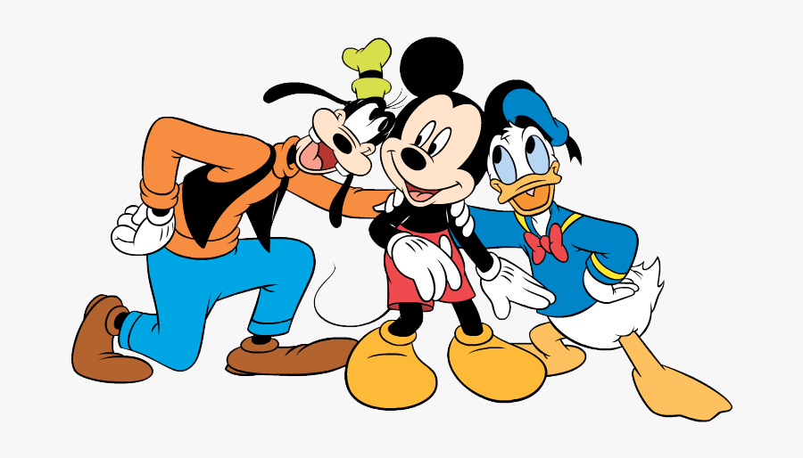 Mickey Mouse And Others, Transparent Clipart