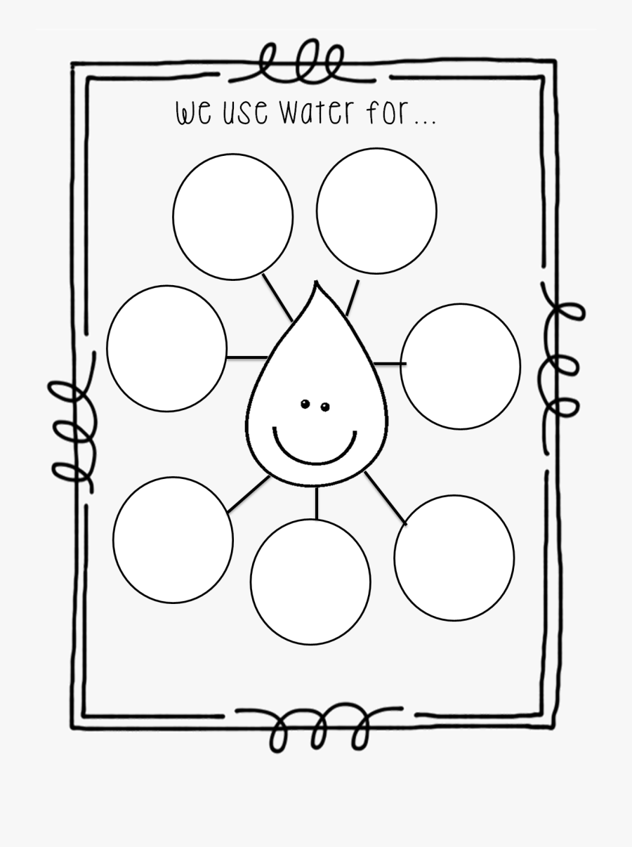 Uses Of Water Worksheets For Grade 1, Transparent Clipart