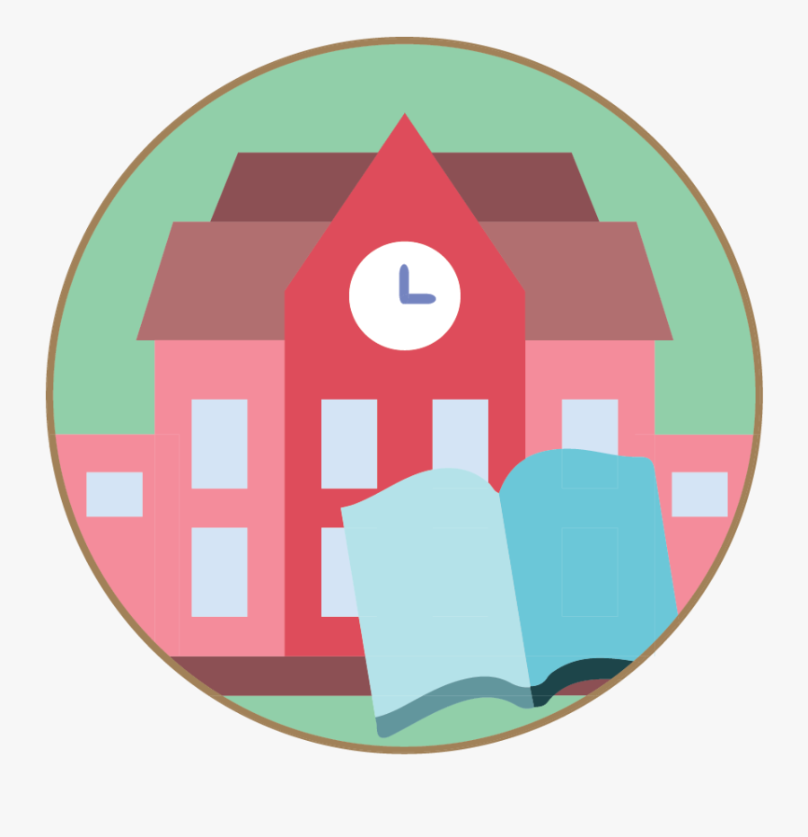 Schools - Circle, Transparent Clipart