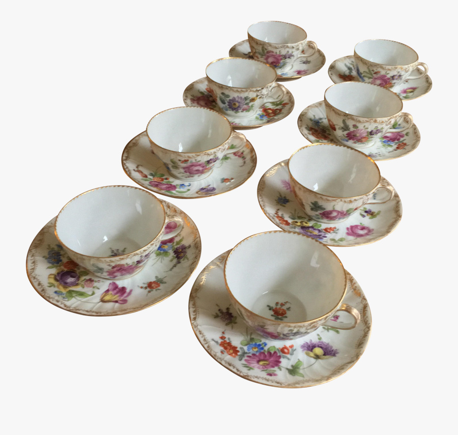 Transparent Tea Cup And Saucer Clipart - Saucer, Transparent Clipart