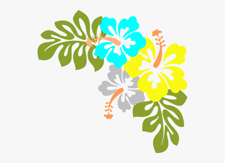 Transparent Hawaii Png - Hawaiian Flowers Transparent Background, Transparent Clipart