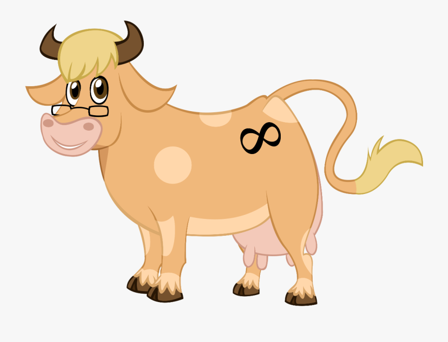 Mlp Character Female Omnio Clear Cow Udder R63 - Female Cow Cartoon Character, Transparent Clipart