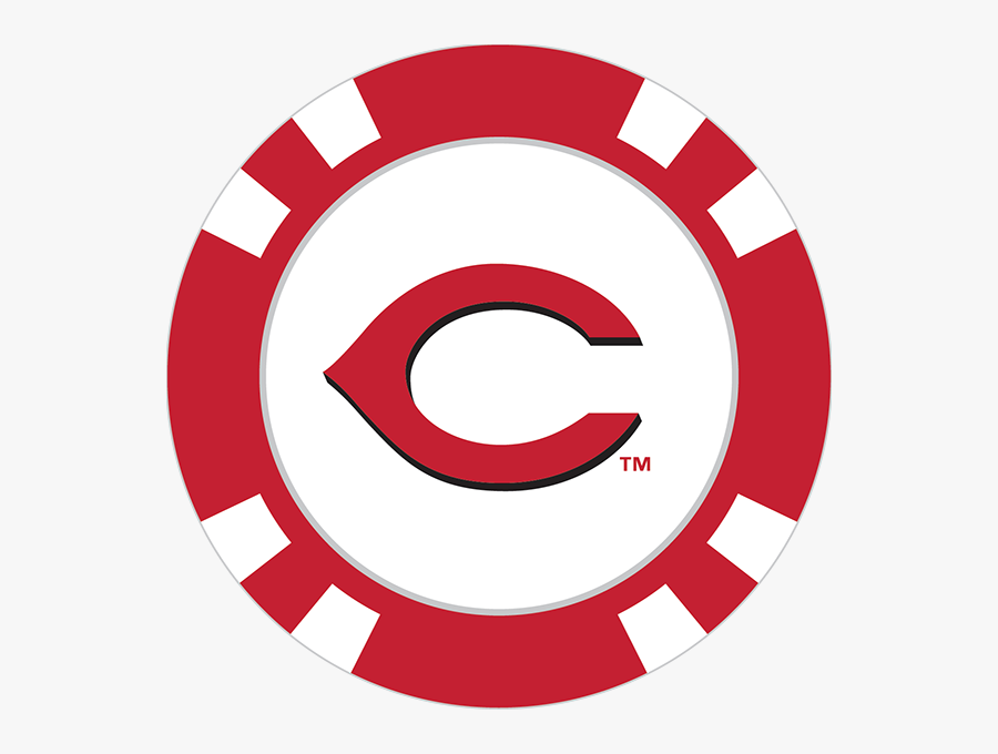 Cincinnati Reds Poker Chip Ball Marker - Boston Bruins Poker Chip, Transparent Clipart