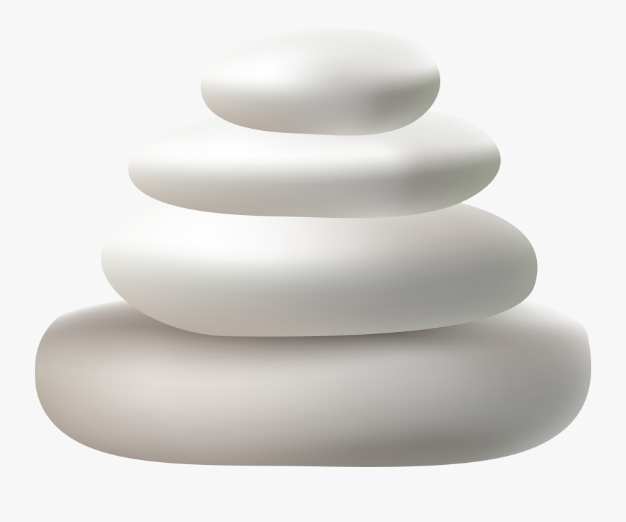 Pillow Spa Clipart Png - White Stone Png, Transparent Clipart