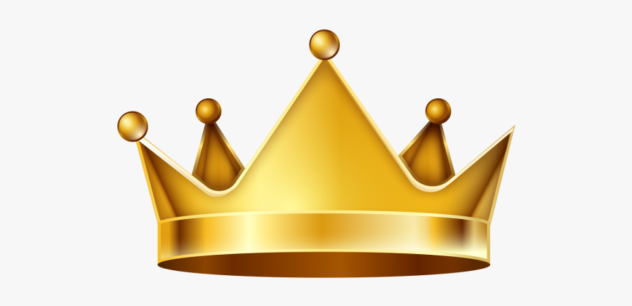 Transparent Background Golden Crown Png, Transparent Clipart