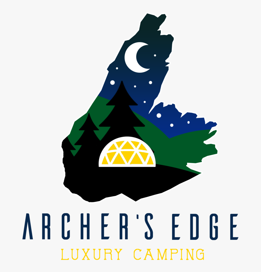 Archers Edge No Background Dark Font - Bridesmaid Dress, Transparent Clipart