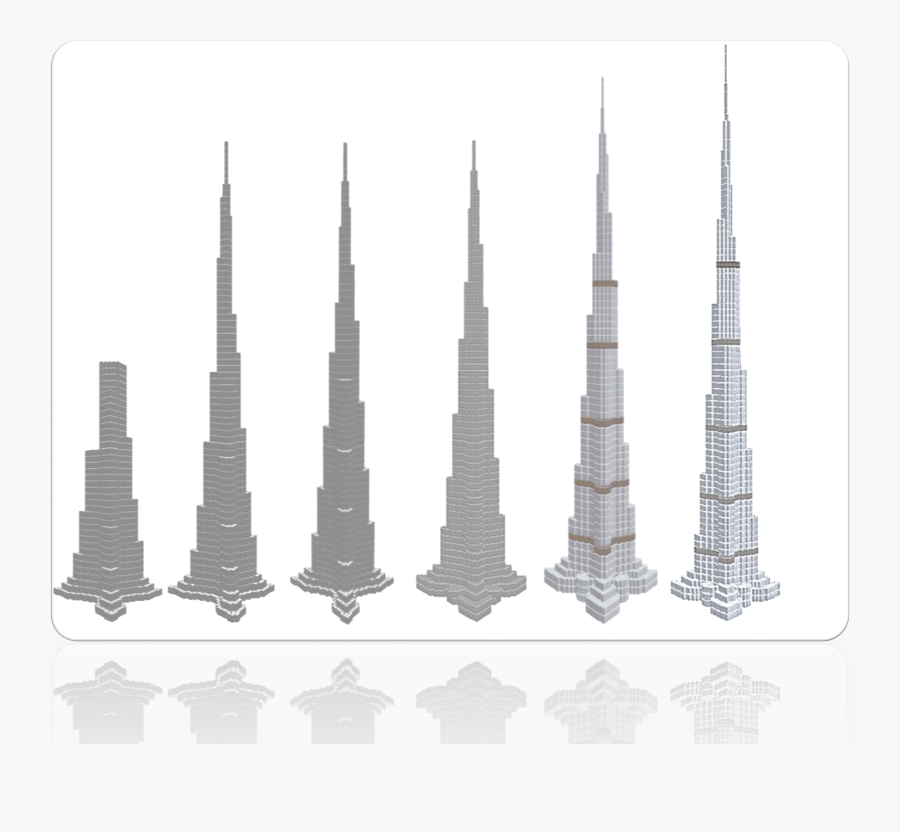 Can You Burj Khalifa Project - Burj Khalifa Design Evolution, Transparent Clipart