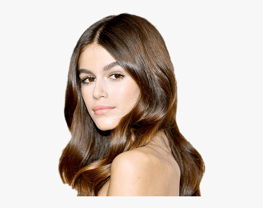 Kaia Gerber Wavy Hair - Kaia Gerber, Transparent Clipart