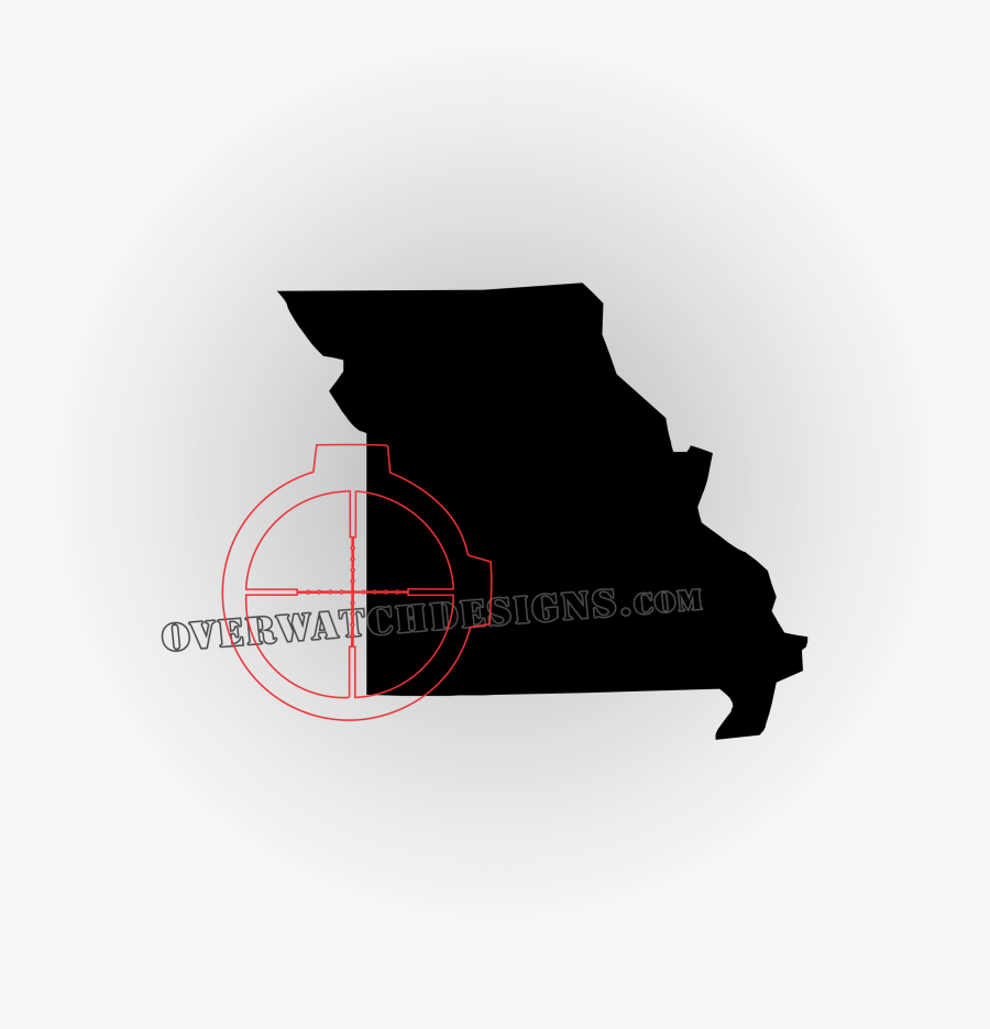 Pls End My Missouri - State Of Missouri Silhouette, Transparent Clipart