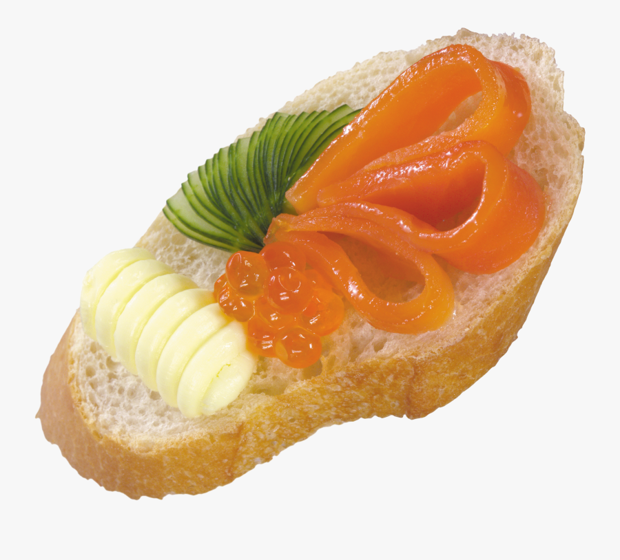 Clip Art Caviar Sandwich - Бутерброды С Икрой Png, Transparent Clipart