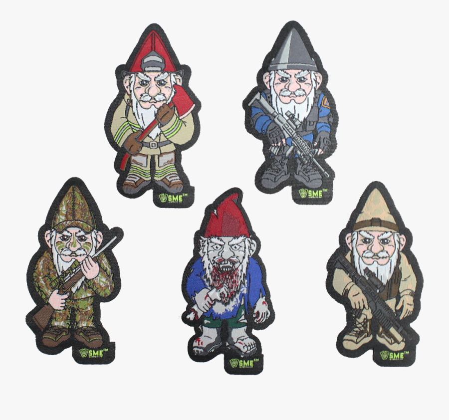 Sme Marine Gnome Patch, Transparent Clipart