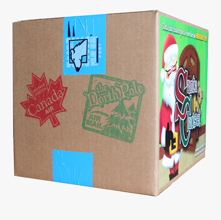 North Pole Stamp Clip Art, Transparent Clipart