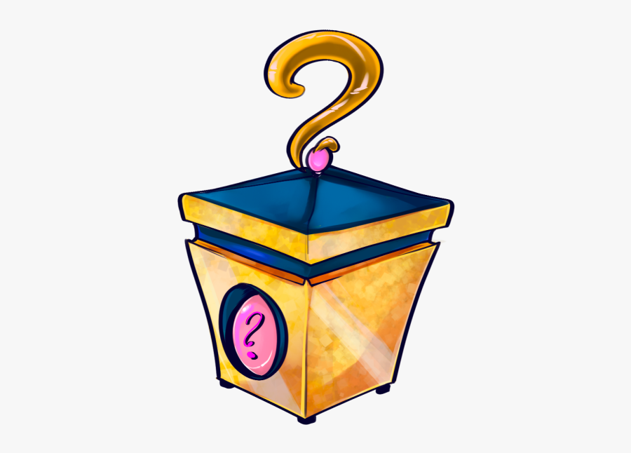 Mistery Box Open, Transparent Clipart