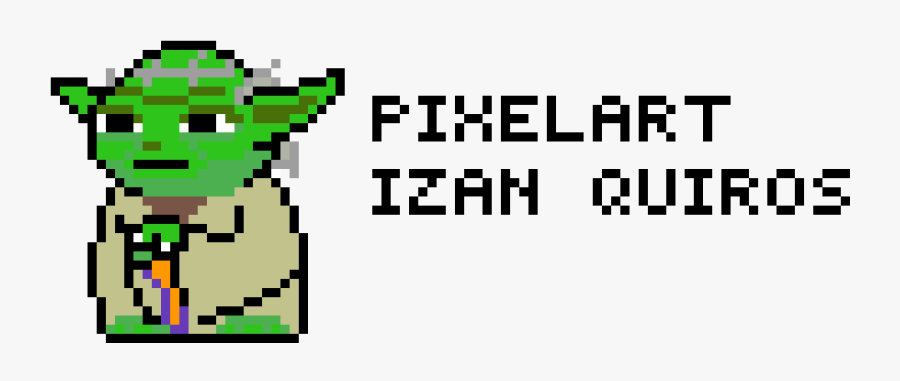 Comic Clipart , Png Download - Star Wars Pixel Art Yoda, Transparent Clipart