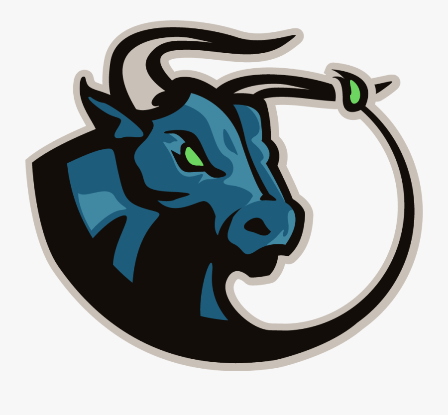 Chicago Bulls Blue Logo, Transparent Clipart