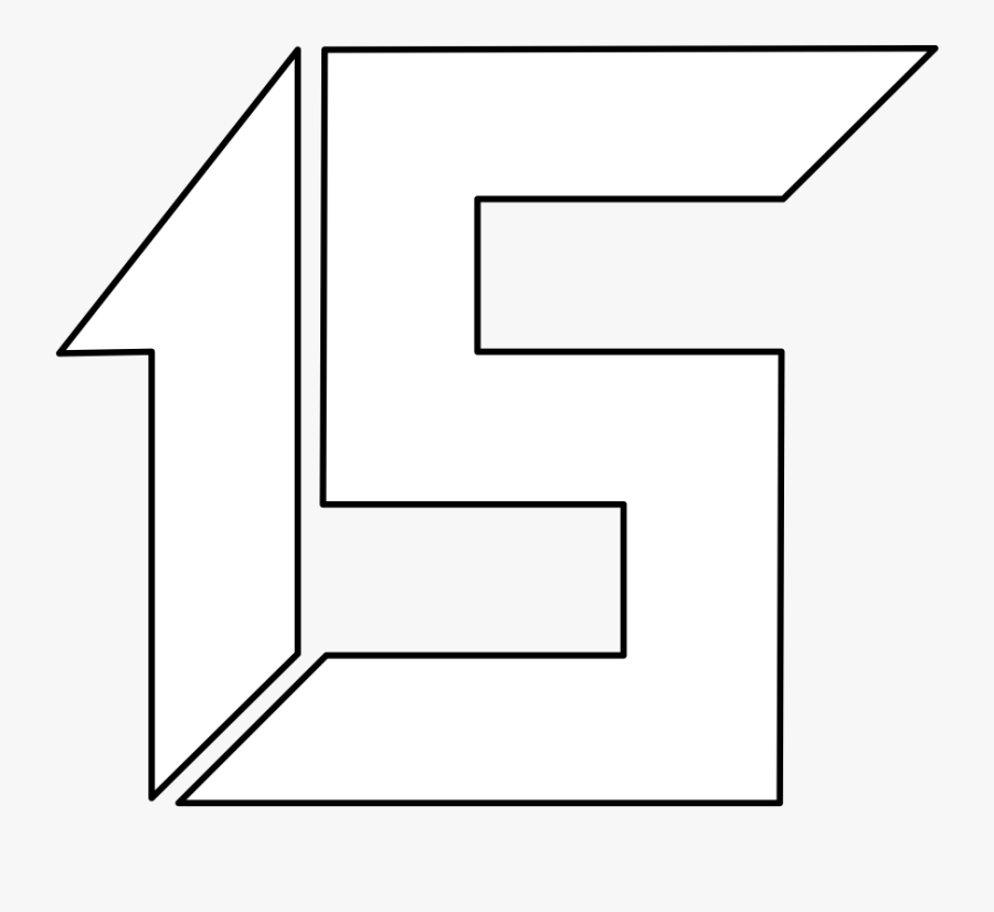 Black With White Border, Transparent Clipart