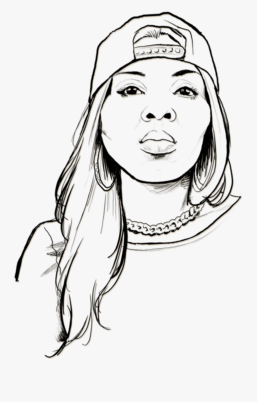 Clip Art Rapper Drawings, Transparent Clipart