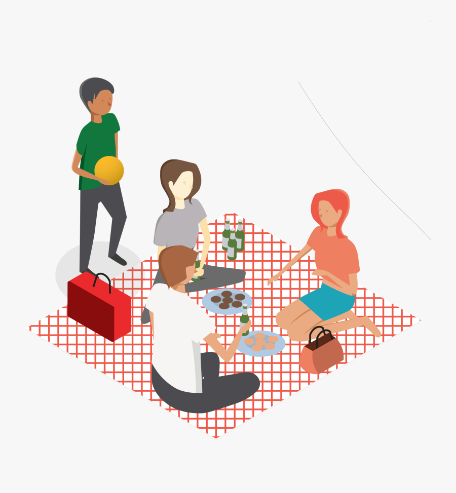 Family Isometric Png, Transparent Clipart