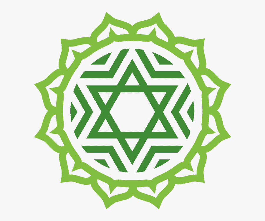 Heart Chakra Symbol - Transparent Heart Chakra Symbol, Transparent Clipart