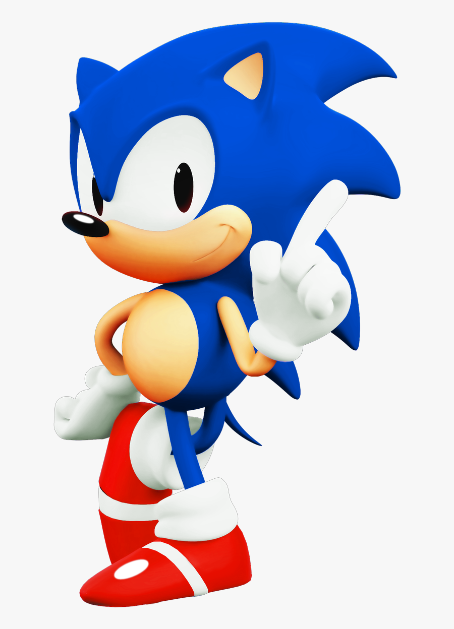 Sonic 1991 Art, Transparent Clipart