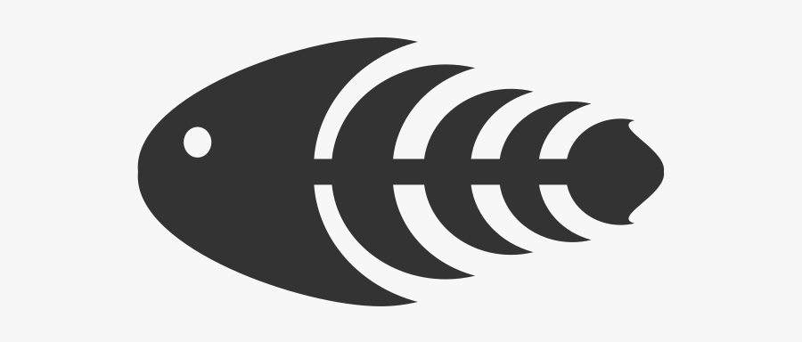 Clip Art Fish Skeleton Logo - Fish Logo Png, Transparent Clipart