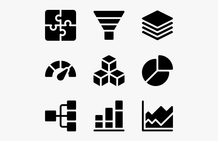 Infographic Elements - Smart Home Symbols, Transparent Clipart