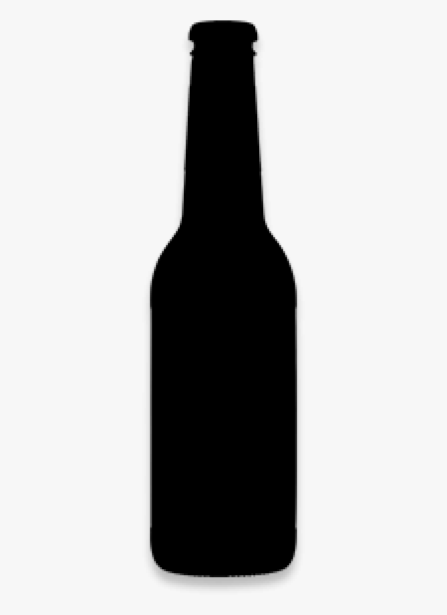 Beer Bottle Clip Art Vector Graphics - Black And White Beer, Transparent Clipart
