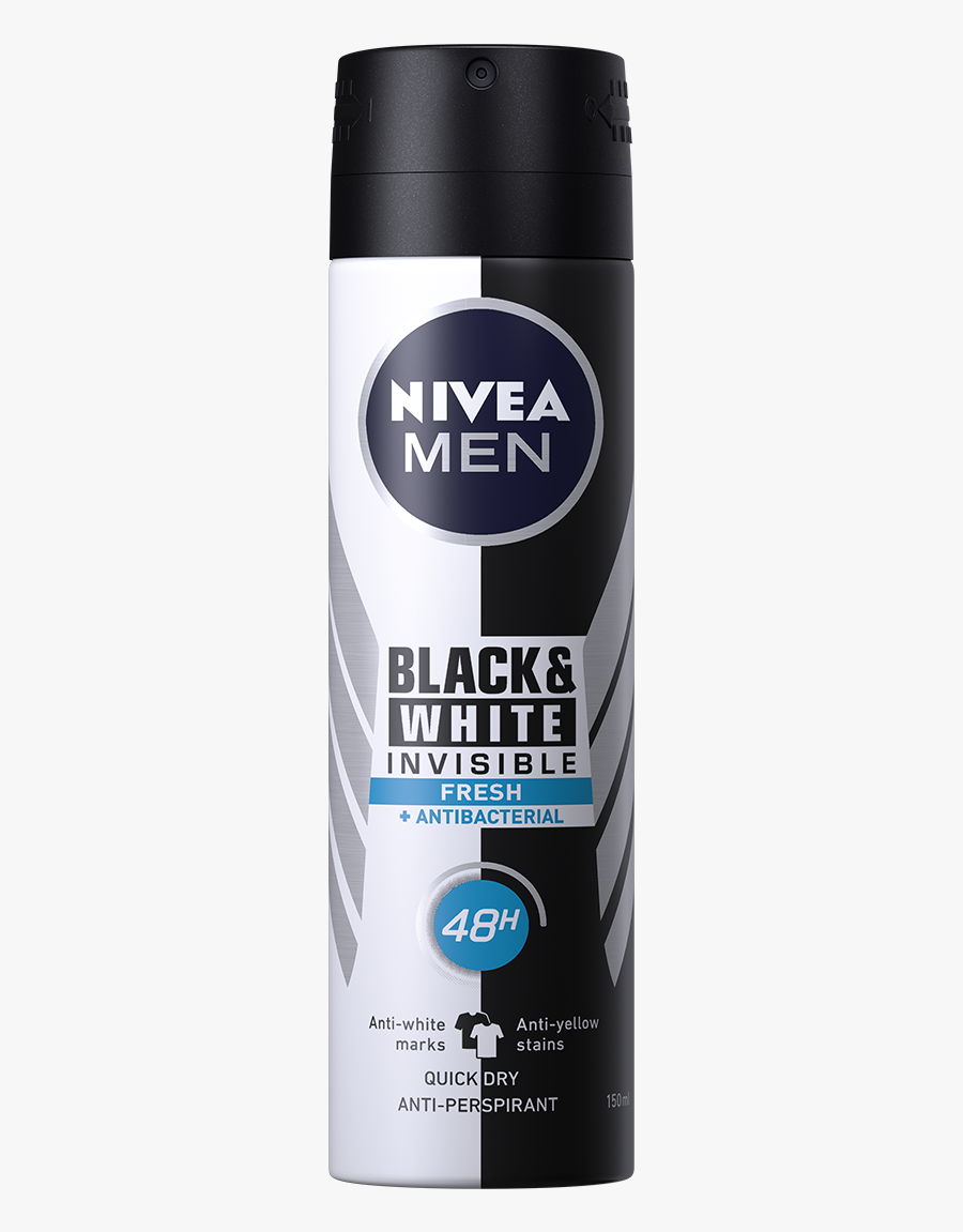 Nivea Men Invisible Black & White, Transparent Clipart