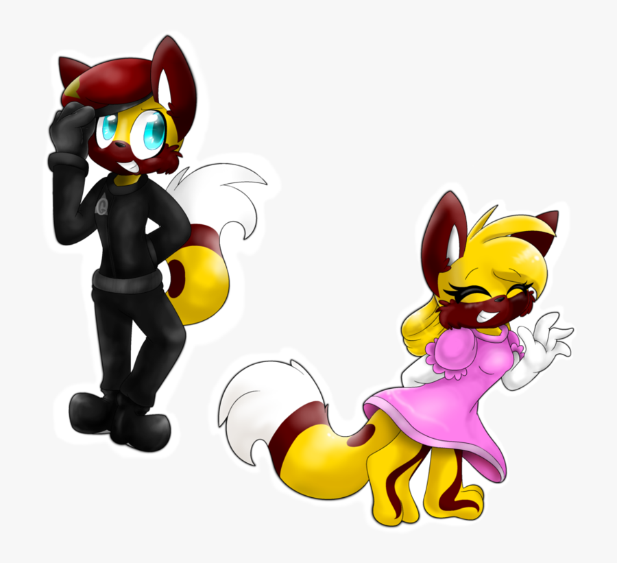 Adare And Sequoia The African Hunting Dog - Cartoon, Transparent Clipart