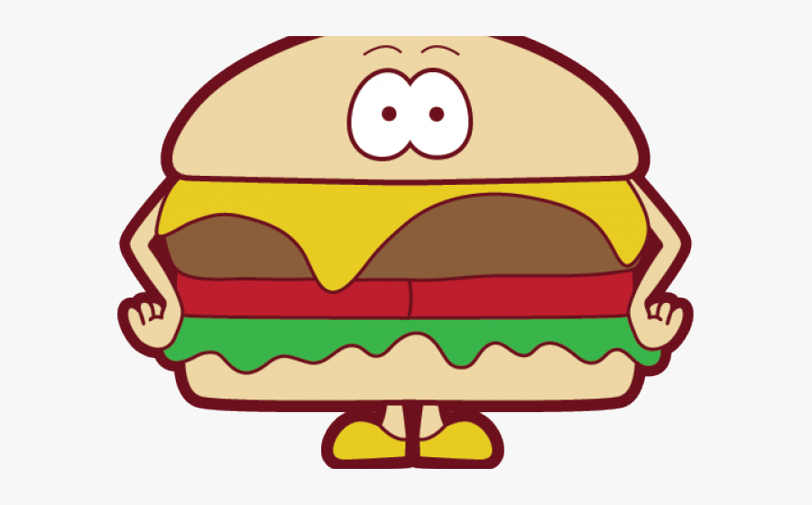 Clipart Cute Hamburger, Transparent Clipart