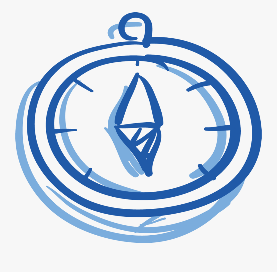 Surviving Compass - Circle, Transparent Clipart