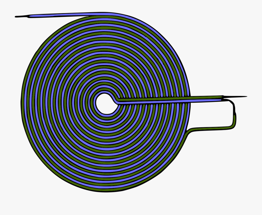 Bifilar Coil, Transparent Clipart